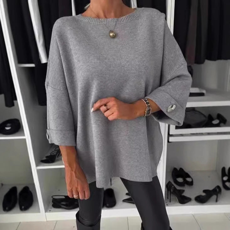 Crewneck Casual Top