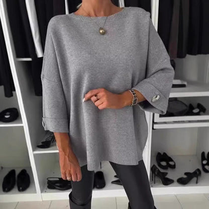 Crewneck Casual Top