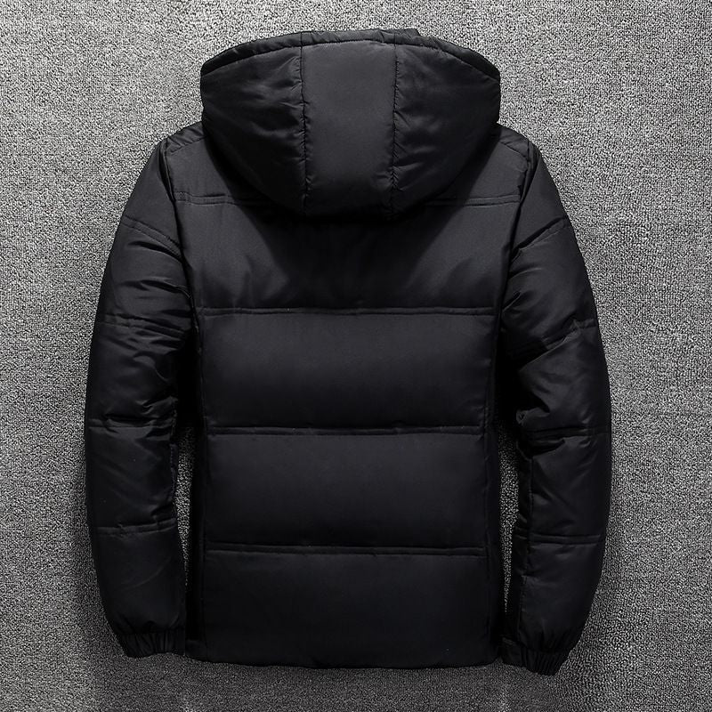 Short Slim-Fit Warm Jacket