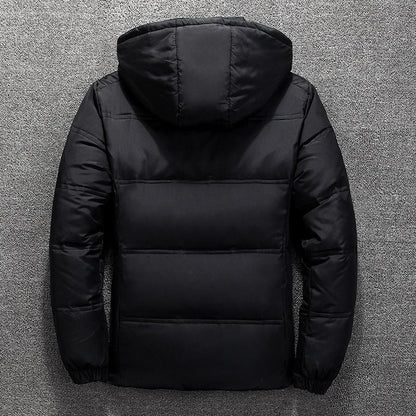 Short Slim-Fit Warm Jacket