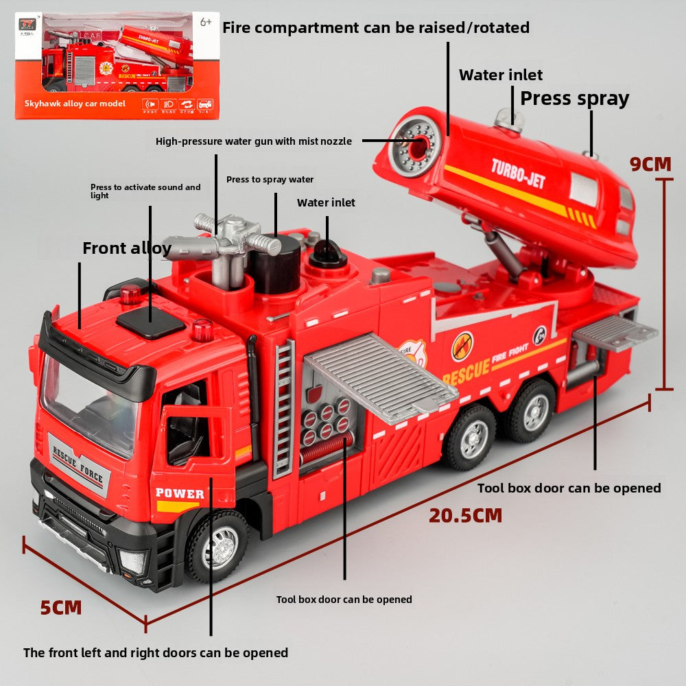 Alloy Fire Truck Toy