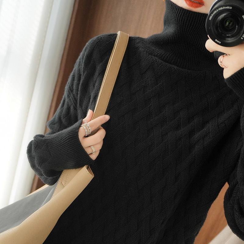 Women'S Threaded Warm Sweater