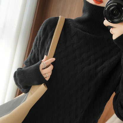 Women'S Threaded Warm Sweater