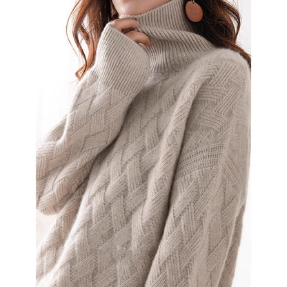Women'S Threaded Warm Sweater