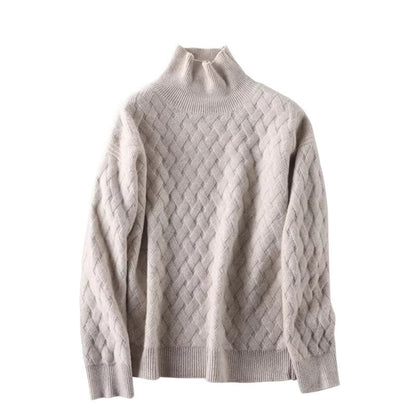 Women'S Threaded Warm Sweater
