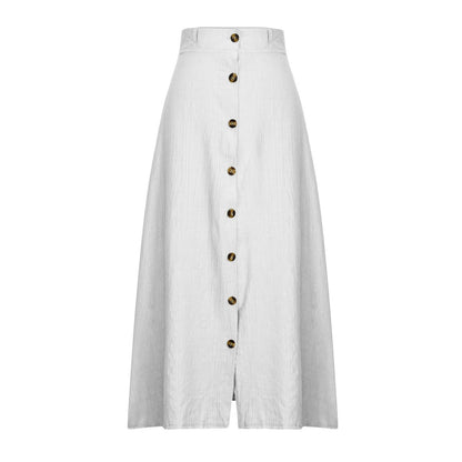 Cotton Linen Skirt