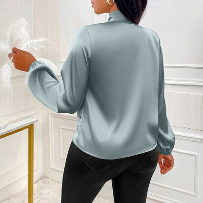 Bow Long Sleeve Top