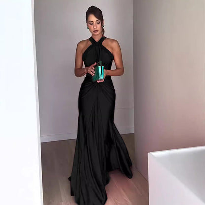 Backless Bridesmaid Dress