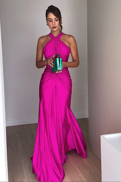Backless Bridesmaid Dress