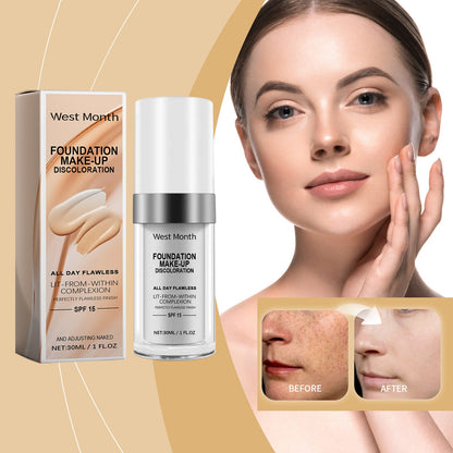 FOUNDATION MAKE-UP DISCOLORATION