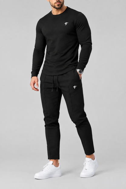 Men’s Long-Sleeve Top & Joggers Set – GymBum UK