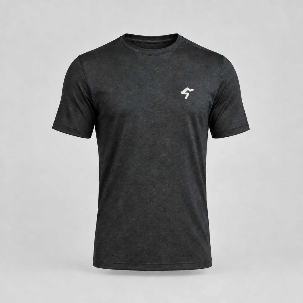 Men’s Quick-Dry Crew-Neck Training T-Shirt – GymBum UK