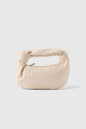 Sage Mini Woven Satchel Bag