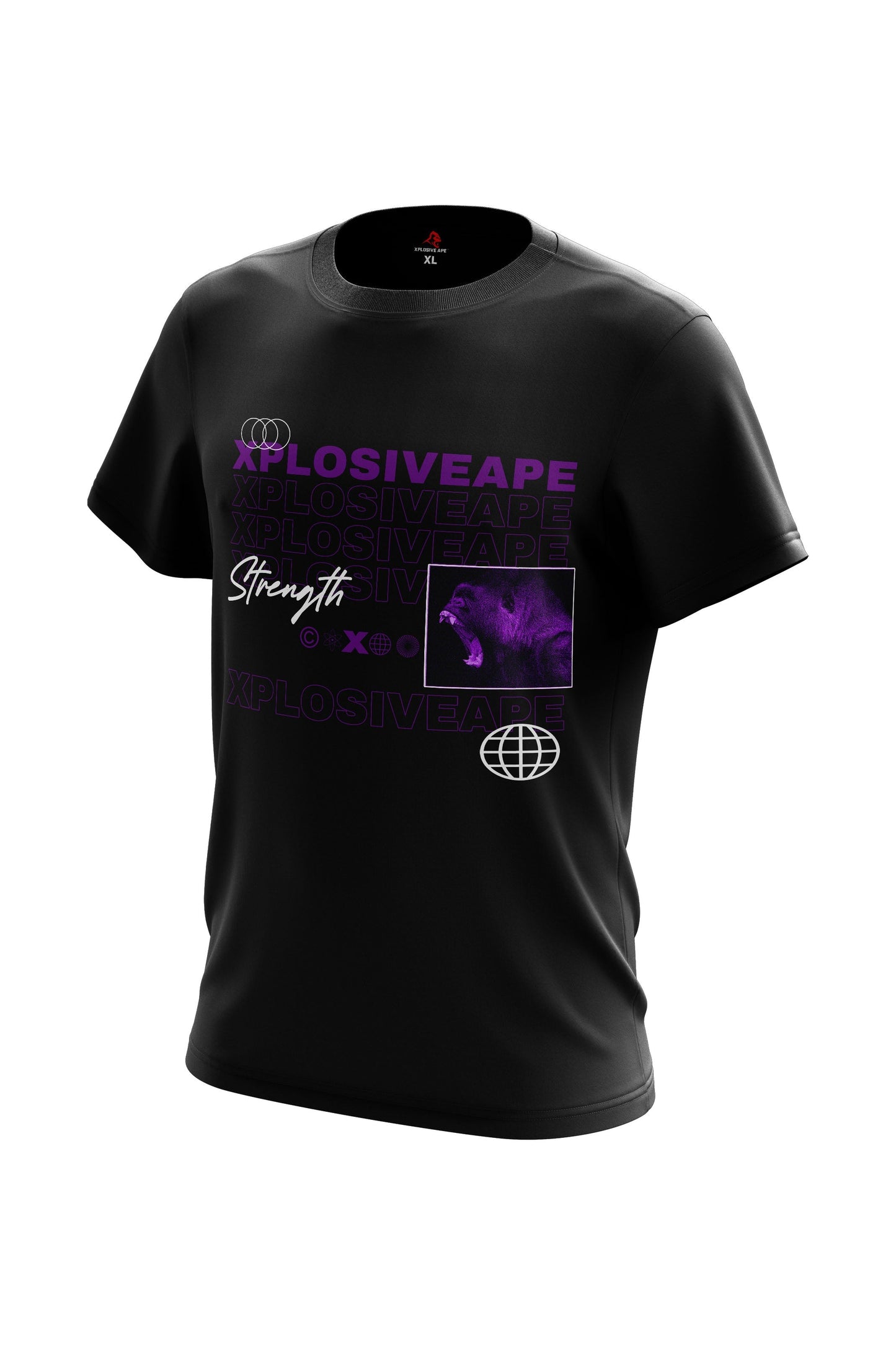 XAPE Strength Tee - Black