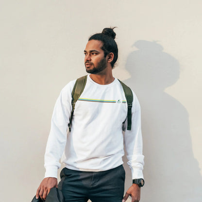 Sweater Organic Cotton White