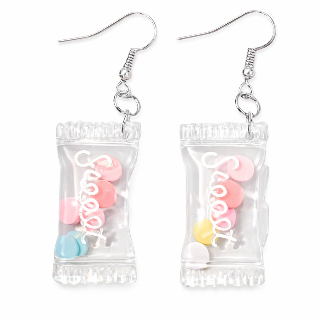 Sweet Candy Earrings UK – Cute Sweetie Drop Earrings (Festival & Rave Accessories)