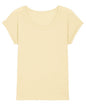 Organic Slub Rolled Sleeve T-shirt Womens