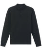 Organic Colours Long Sleeve Polo: Unisex