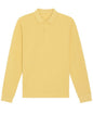 Organic Colours Long Sleeve Polo: Unisex