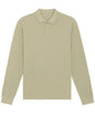 Organic Colours Long Sleeve Polo: Unisex