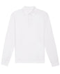 Organic Colours Long Sleeve Polo: Unisex