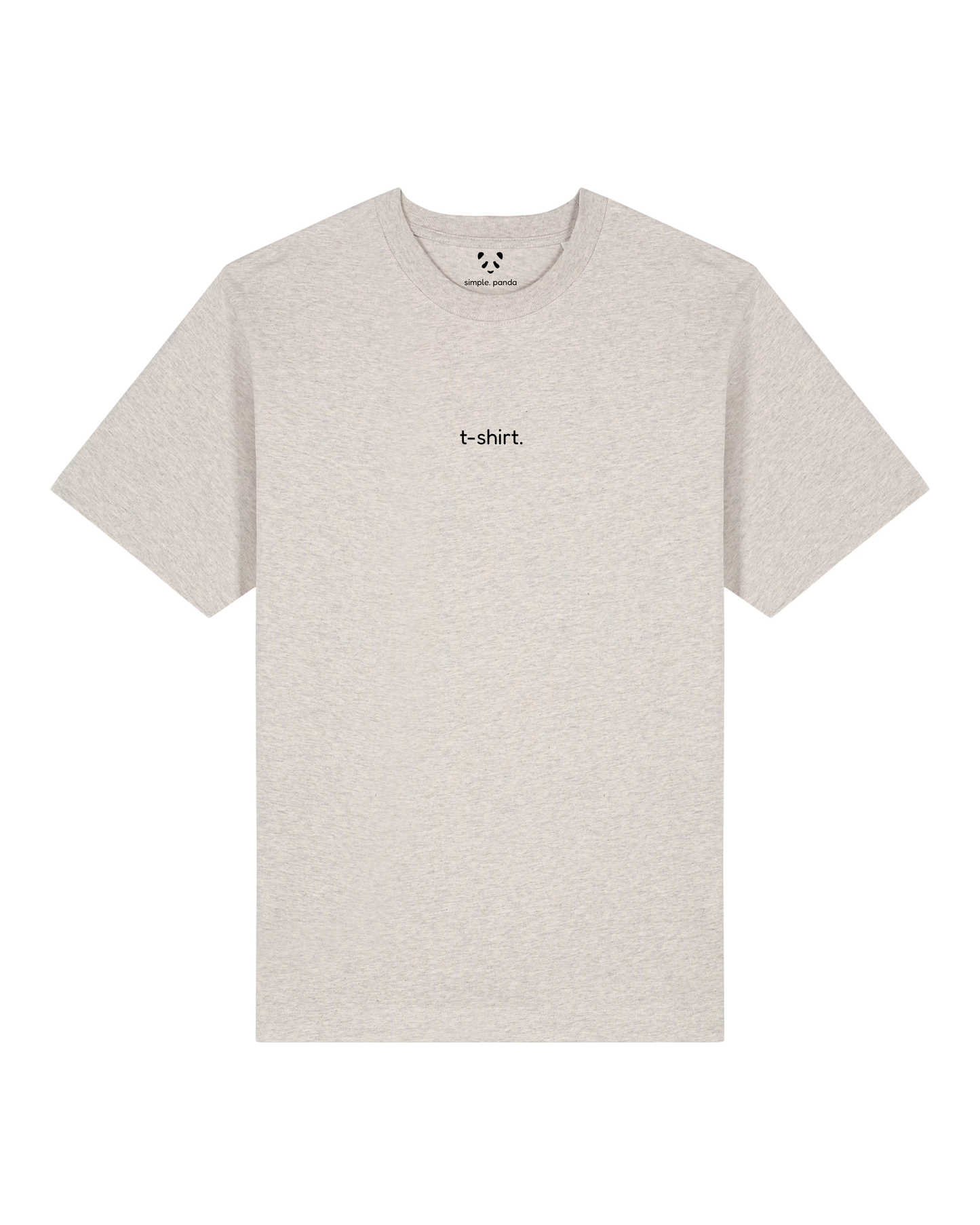 simple. t-shirt. heather-haze.