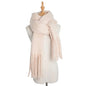 Thick Women's Scarf in Mohair Twist Braid, Stylish Plush Winter Accessory for Warmth and Elegance