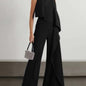 Trendy Women's Zipper Jumpsuit in Solid Colors - Comfy Polyester Romper for Stylish Outings