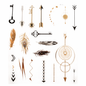 Transcendence Temporary Tattoos – Metallic Gold, Silver & Black | Luxury Festival Face & Body Art