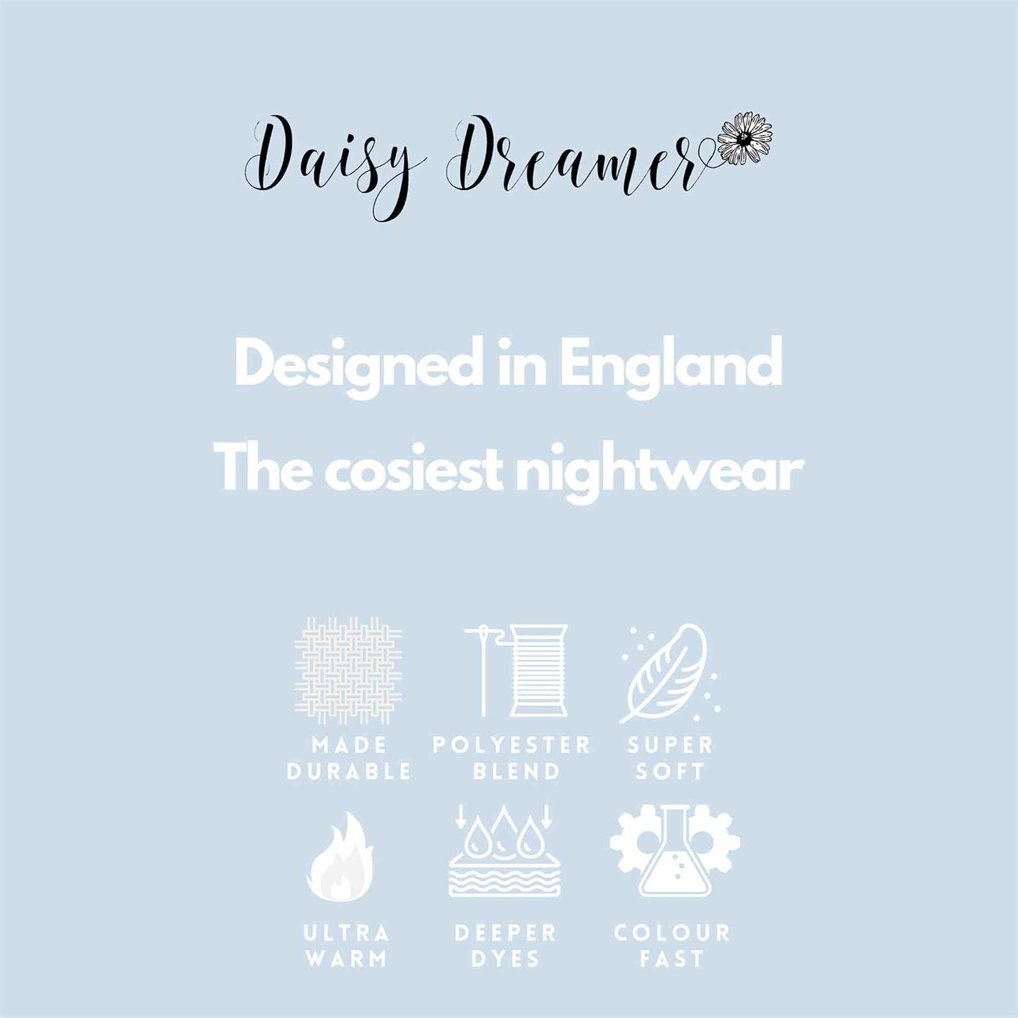 Women's Snuggle Fleece Touch Hooded Robe Luxurious Soft Loungewear Cosy Durable Dressing Gown UK Sizes 8-22 Green Grey Pink Green by Daisy Dreamer