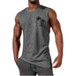 Unique Summer Beach Sleeveless Fitness T-Shirt