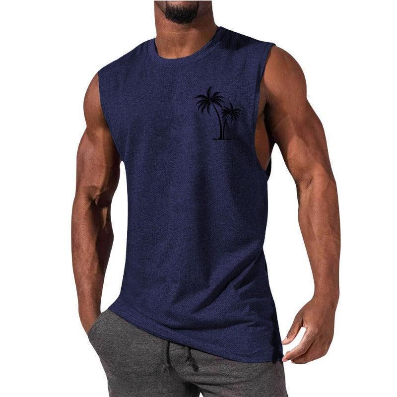 Unique Summer Beach Sleeveless Fitness T-Shirt