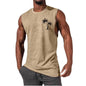 Unique Summer Beach Sleeveless Fitness T-Shirt