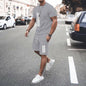 Unique Summer Short Sleeve T-Shirt Set