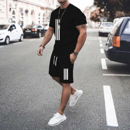 Unique Summer Short Sleeve T-Shirt Set
