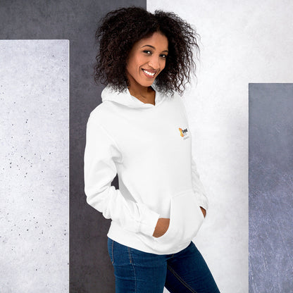 Shine DAB Unisex Hoodie - White