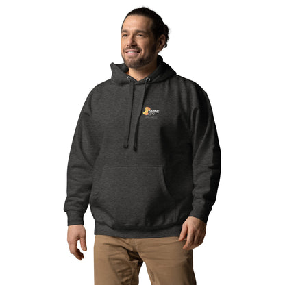 Unisex Shine 879 Hoodie - Front & Back Logo