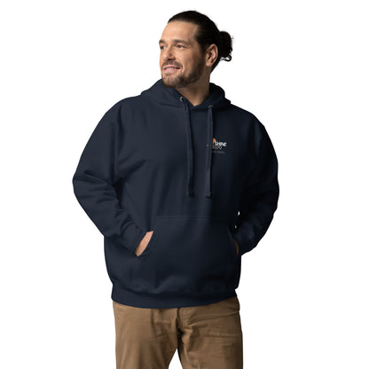 Unisex Shine 879 Hoodie - Front & Back Logo