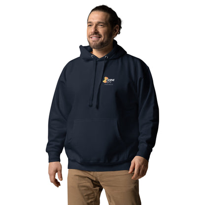 Unisex Shine 879 Hoodie - Front & Back Logo