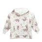 Unisex Safari and Sloth Hoodie Blanket for Infants 0-2 Years Ultra Soft Cozy Wearable Blanket with Spacious Pocket for Boys and Girls by Daisy Dreamer
