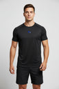 Blue & White Logo Tee