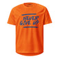GymBum UK Never Give Up Performance T-Shirt