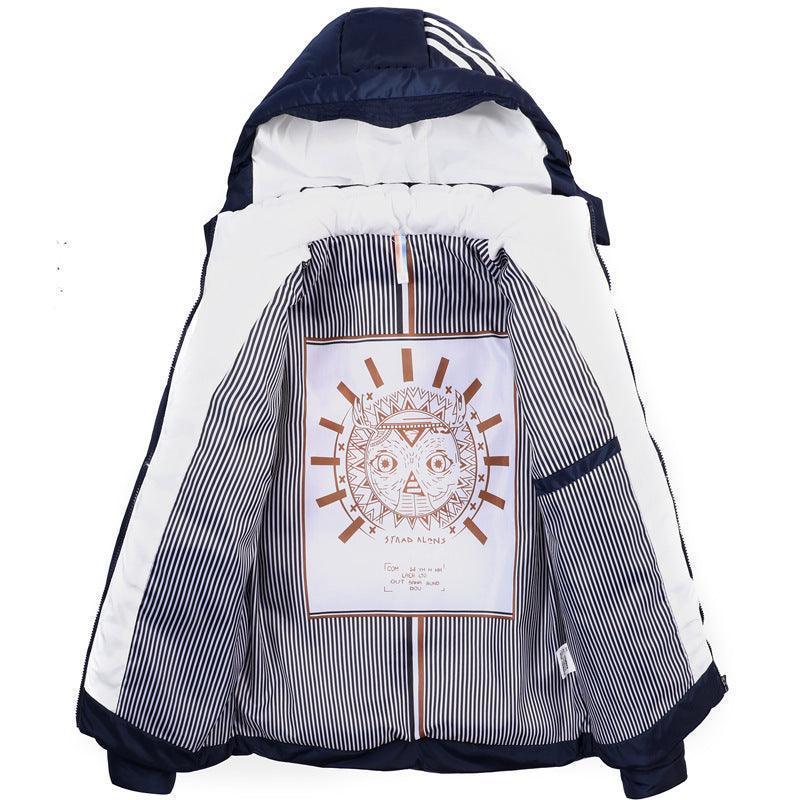 Unisex Padded Detachable Hoodie Winter Jacket