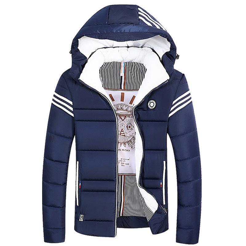 Unisex Padded Detachable Hoodie Winter Jacket