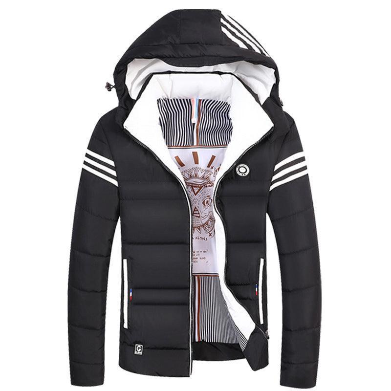 Unisex Padded Detachable Hoodie Winter Jacket