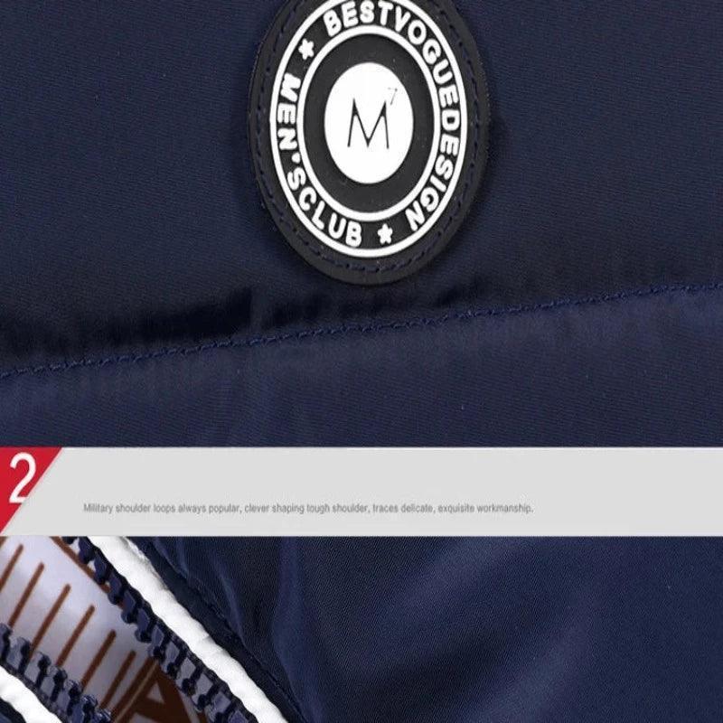 Unisex Padded Detachable Hoodie Winter Jacket