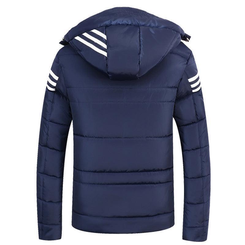 Unisex Padded Detachable Hoodie Winter Jacket