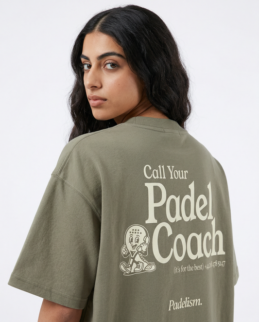 Padel Coach - Heavyweight T-Shirt