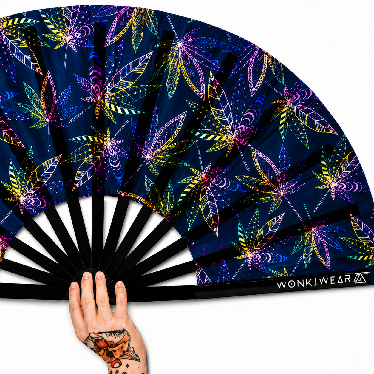 XL Festival Fan - UV Reactive, Mary Jane