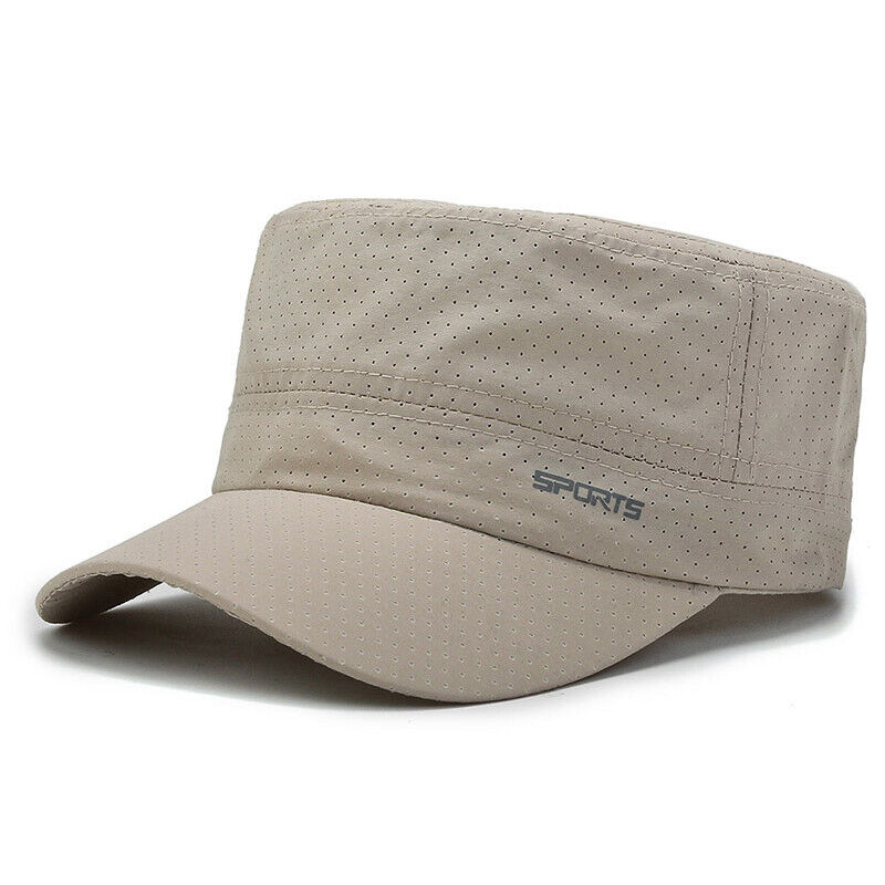 Mens Cap Army Hat Cadet Castro Military Patrol Baseball Autumn Hat Adjustable UK